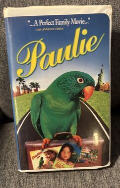 Paulie VHS Movie Videocassette Tape Family Comedy 1998